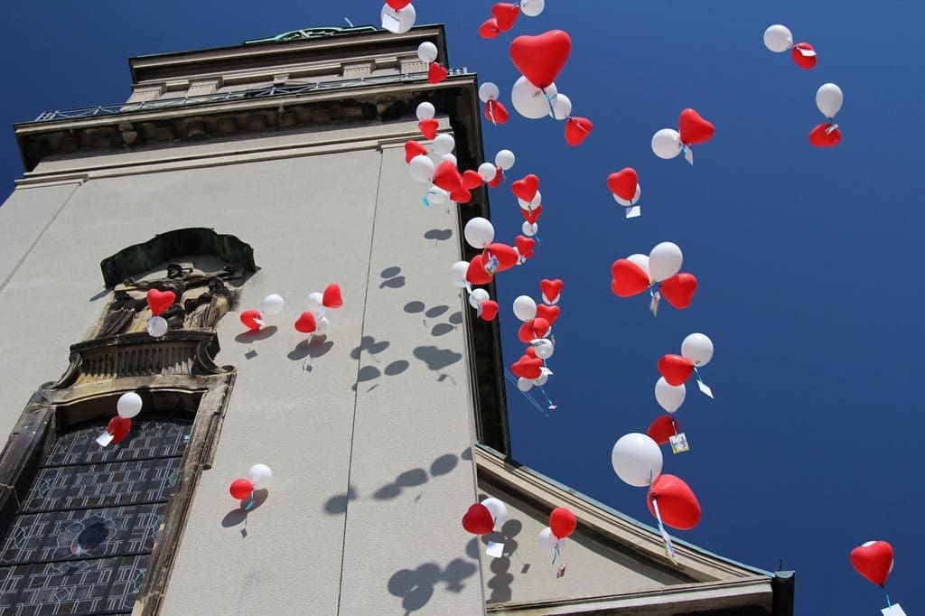 Ballons Massenstart